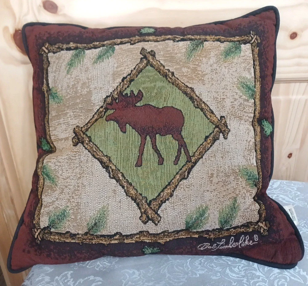 Bob Timberlake VTG Moose Tapestry 16